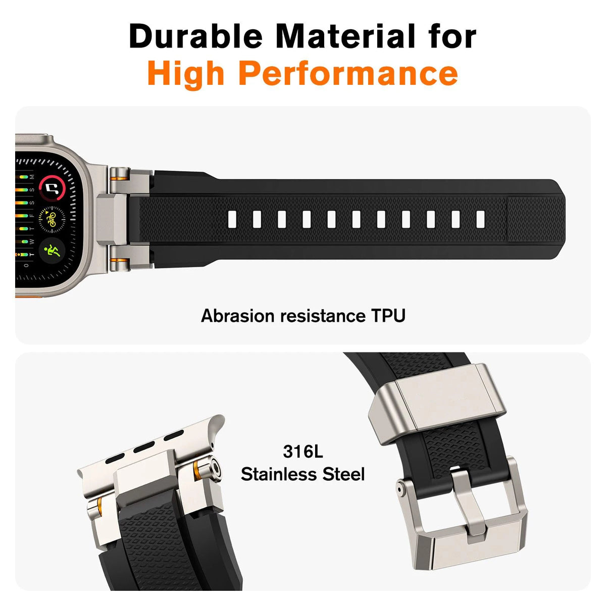TPU-sportbandje voor Apple Watch – afbeelding 5