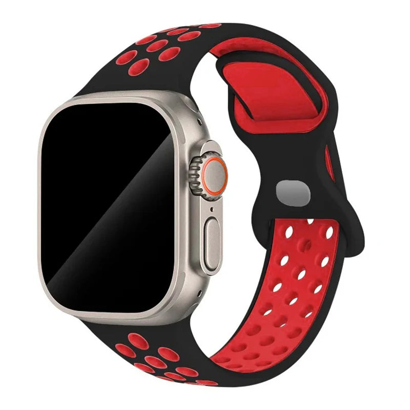 Siliconenn Sportbandje voor Apple Watch – afbeelding 25