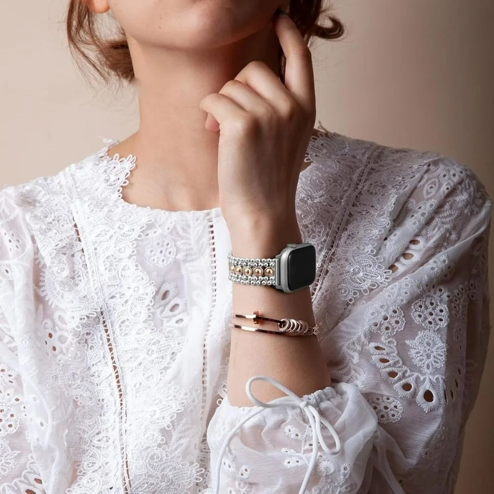 Elegante Metalen Armband voor Apple Watch – 38/40/41/42/44/45/46/49mm