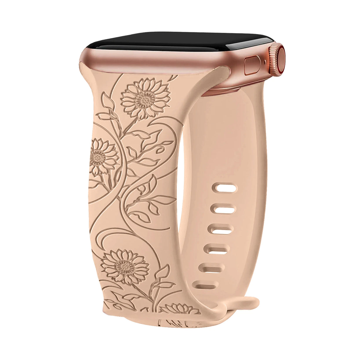 Gegraveerd Siliconen Bandje voor Apple Watch – 40/41/42/44/45/46/49mm | Series 7-11, SE & Ultra 2/3