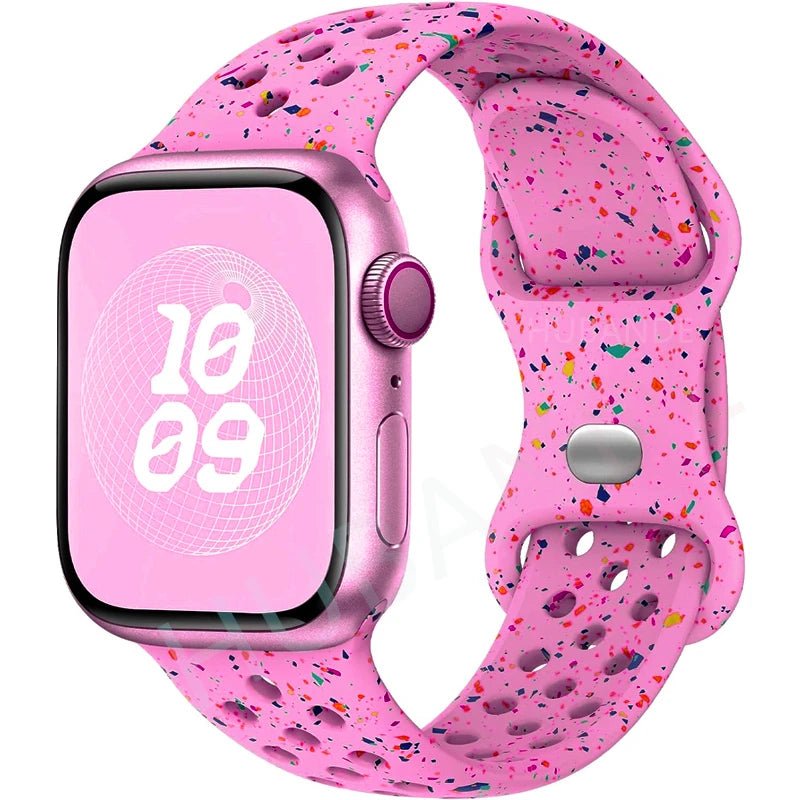 Siliconenn Sportbandje voor Apple Watch – afbeelding 40
