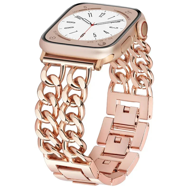 Metalen Schakelarmband voor Apple Watch – afbeelding 7