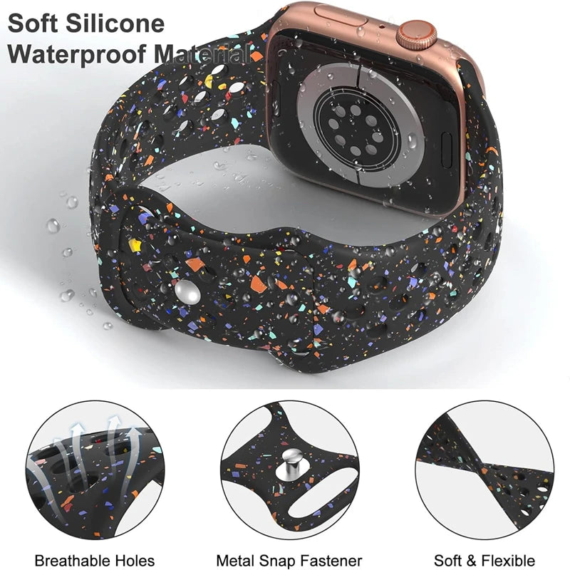 Siliconenn Sportbandje voor Apple Watch – afbeelding 2