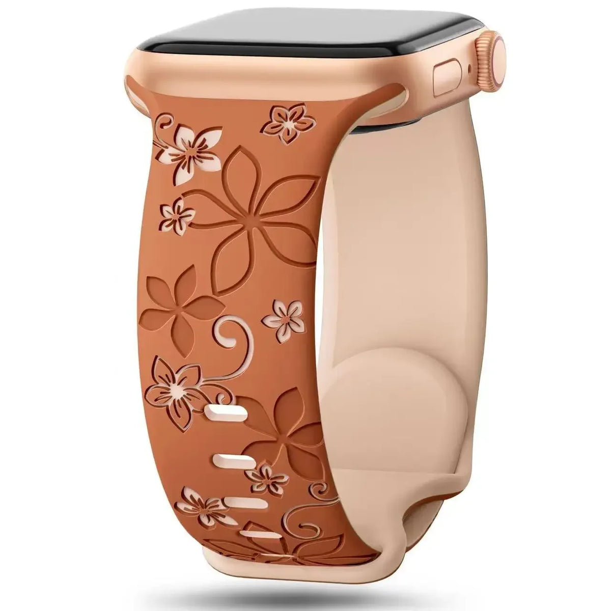 Gegraveerd Siliconen Bandje voor Apple Watch – 40/41/42/44/45/46/49mm | Series 5-11, SE & Ultra