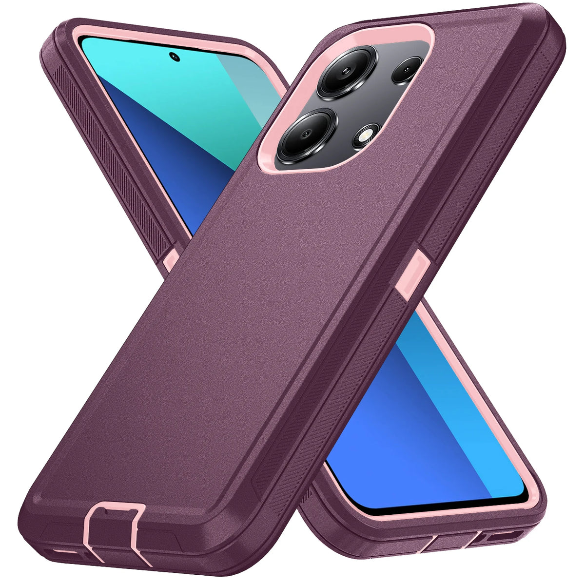 Pantser Schokbestendig Stofdicht Hoesje voor iPhone 11-16 Pro Max – afbeelding 14