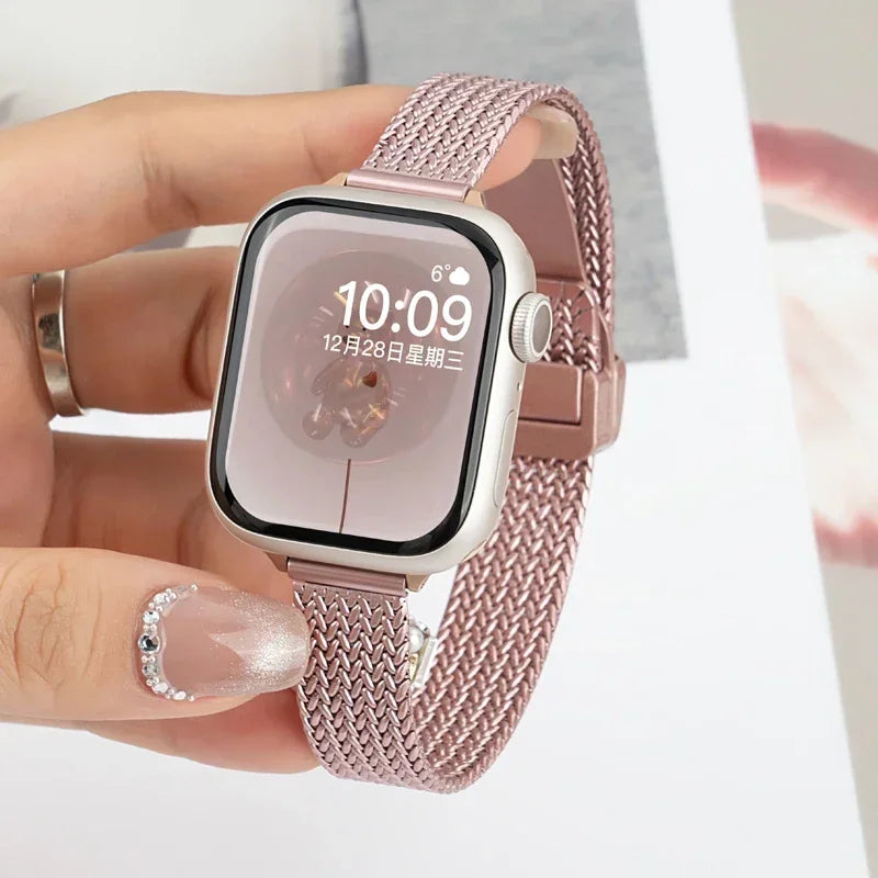 Magnetische Vouwband voor Apple Watch – afbeelding 8