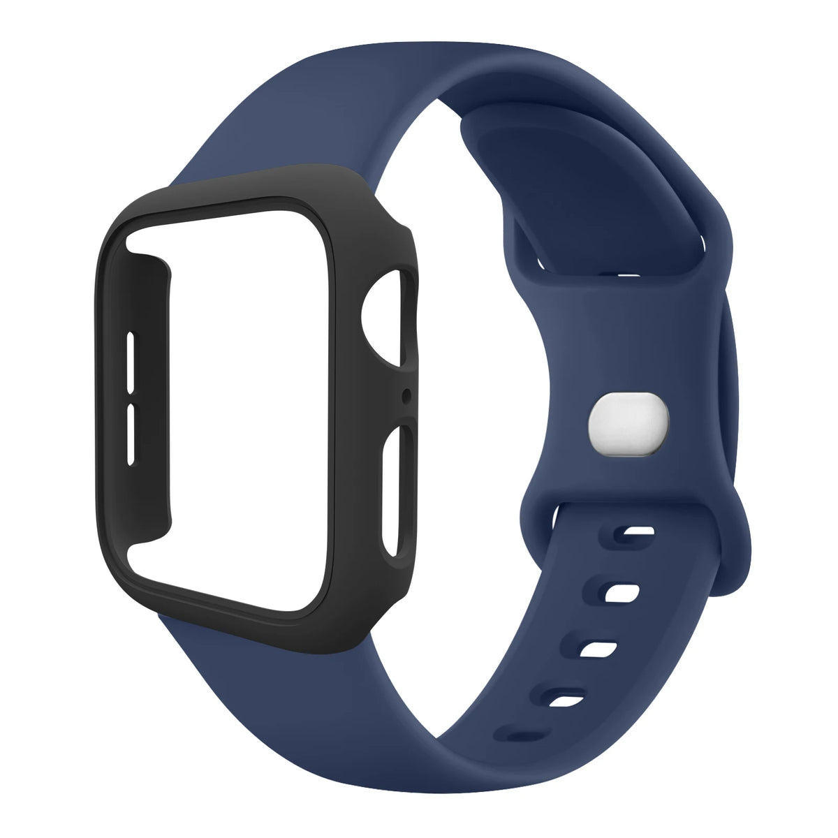 Siliconenn Bandje + Hoesje voor Apple Watch – afbeelding 14