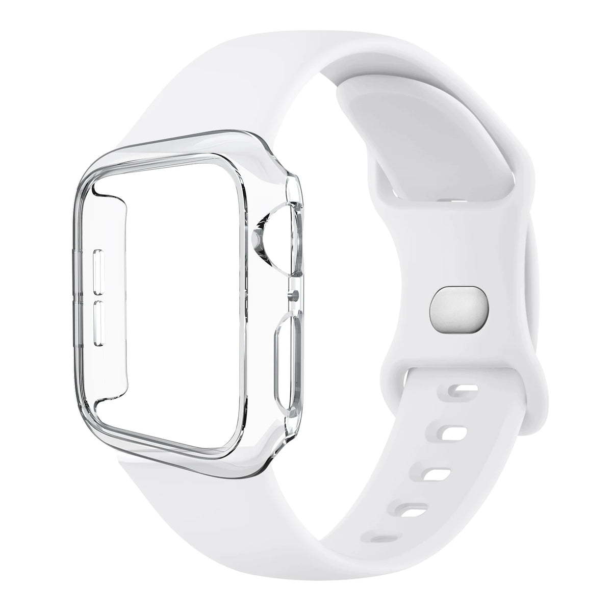 Siliconenn Bandje + Hoesje voor Apple Watch – afbeelding 17