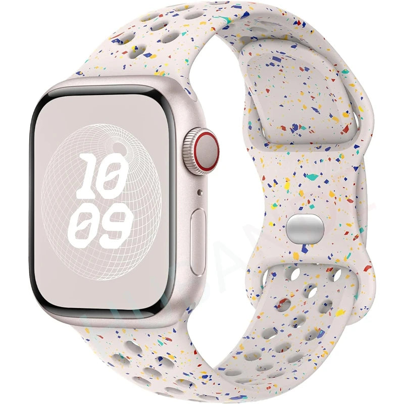 Siliconenn Sportbandje voor Apple Watch – afbeelding 19