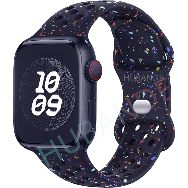 Siliconenn Sportbandje voor Apple Watch – afbeelding 43
