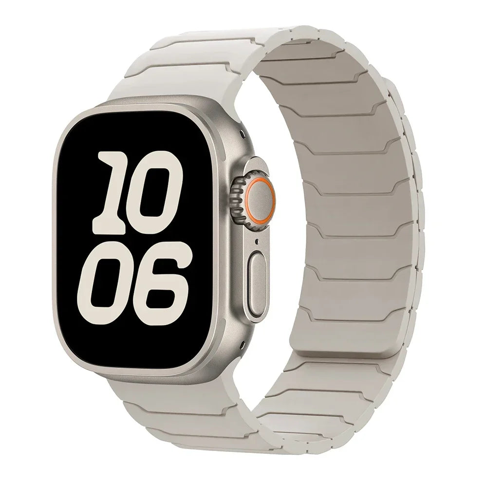 Magnetische Siliconenn Bandje voor Apple Watch – afbeelding 8