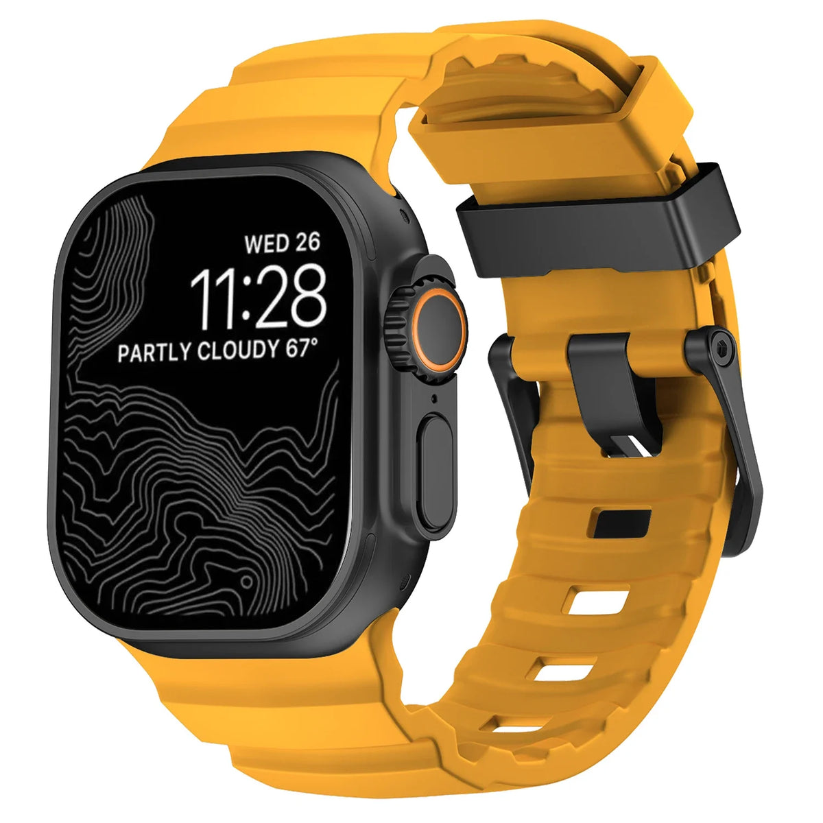 Trail Siliconenn Sportbandje voor Apple Watch – afbeelding 35