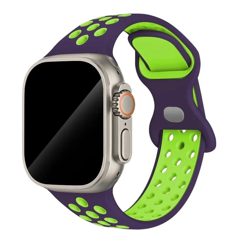 Siliconenn Sportbandje voor Apple Watch – afbeelding 50