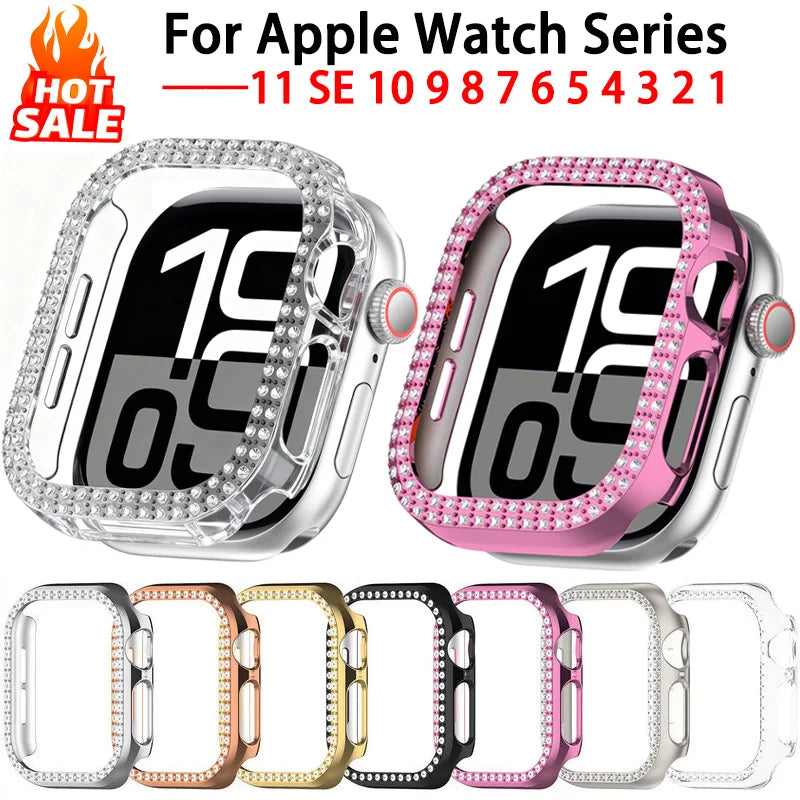 Strass Beschermhoes voor Apple Watch – afbeelding 1