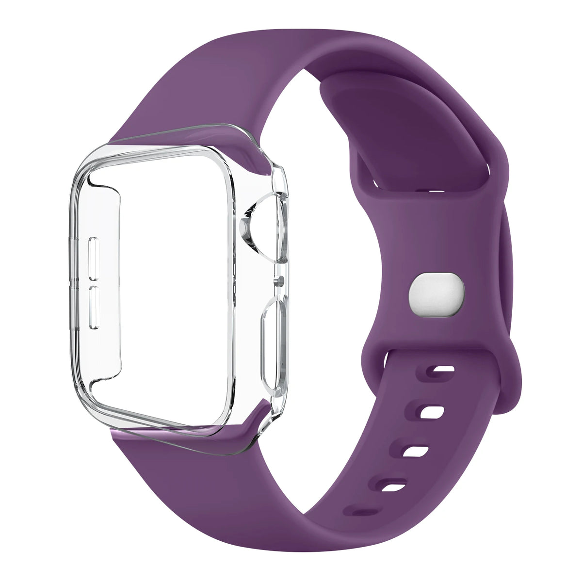 Siliconenn Bandje + Hoesje voor Apple Watch – afbeelding 16