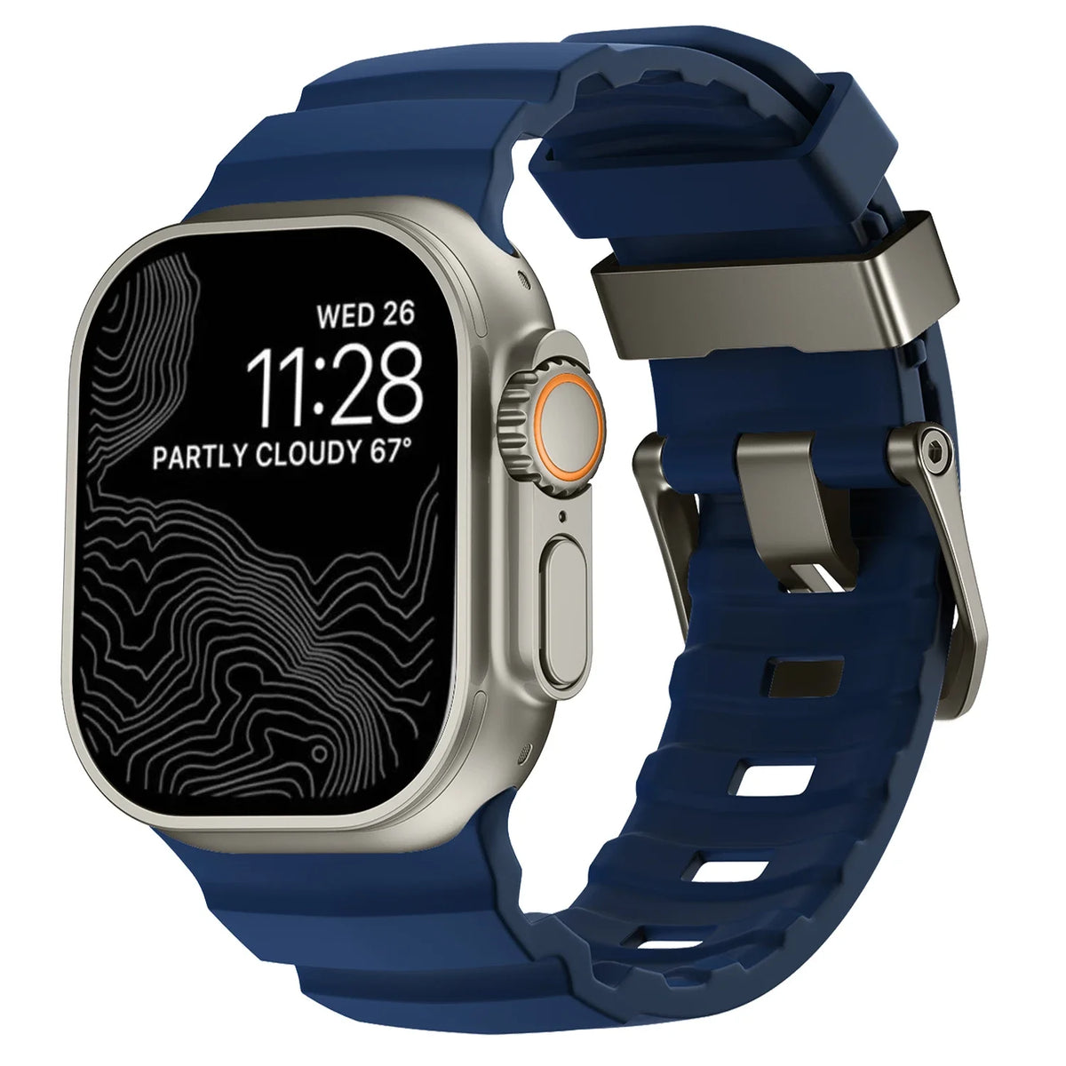 Trail Siliconenn Sportbandje voor Apple Watch – afbeelding 36