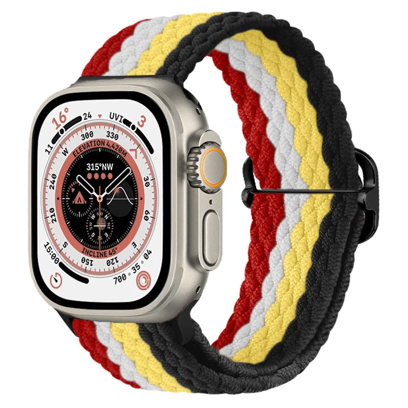 Gevlochten nylon Loop Bandje voor Apple Watch – afbeelding 46