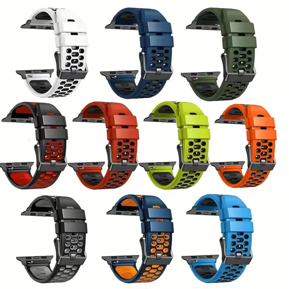 Siliconenn Sportbandje voor Apple Watch – afbeelding 3