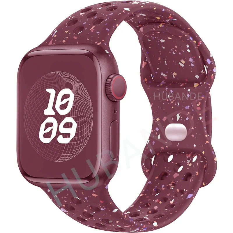 Siliconenn Sportbandje voor Apple Watch – afbeelding 39