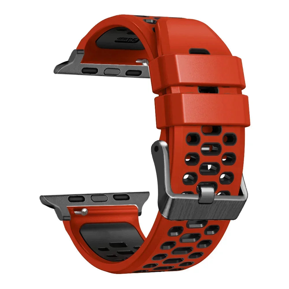 Siliconenn Sportbandje voor Apple Watch – afbeelding 26