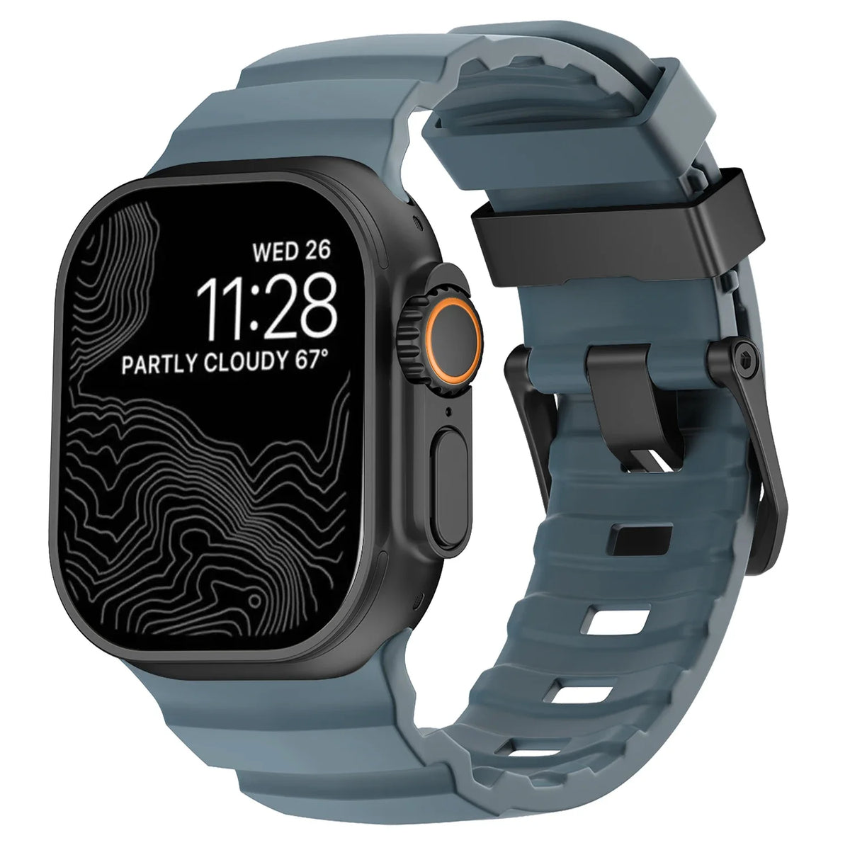 Trail Siliconenn Sportbandje voor Apple Watch – afbeelding 19