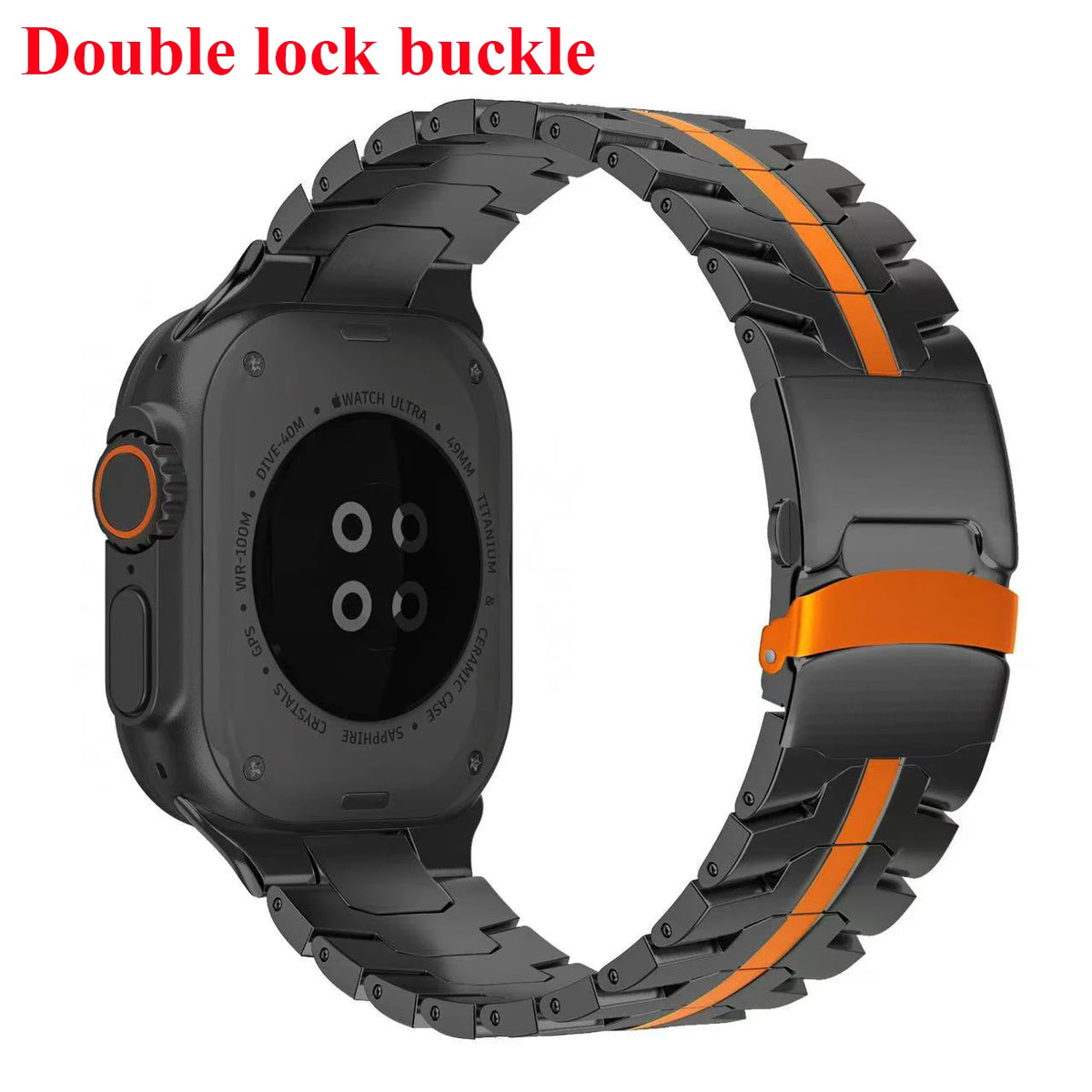 Roestvrij Stalen Armband voor Apple Watch – 42/44/45/46/49mm | Series 3-11, SE & Ultra 1/2/3