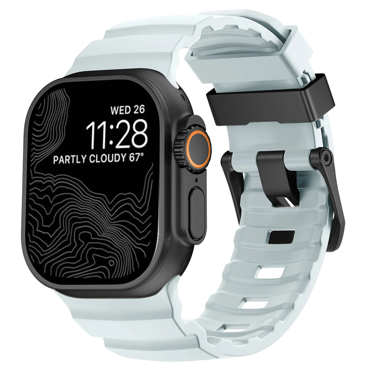 Trail Siliconenn Sportbandje voor Apple Watch – afbeelding 21