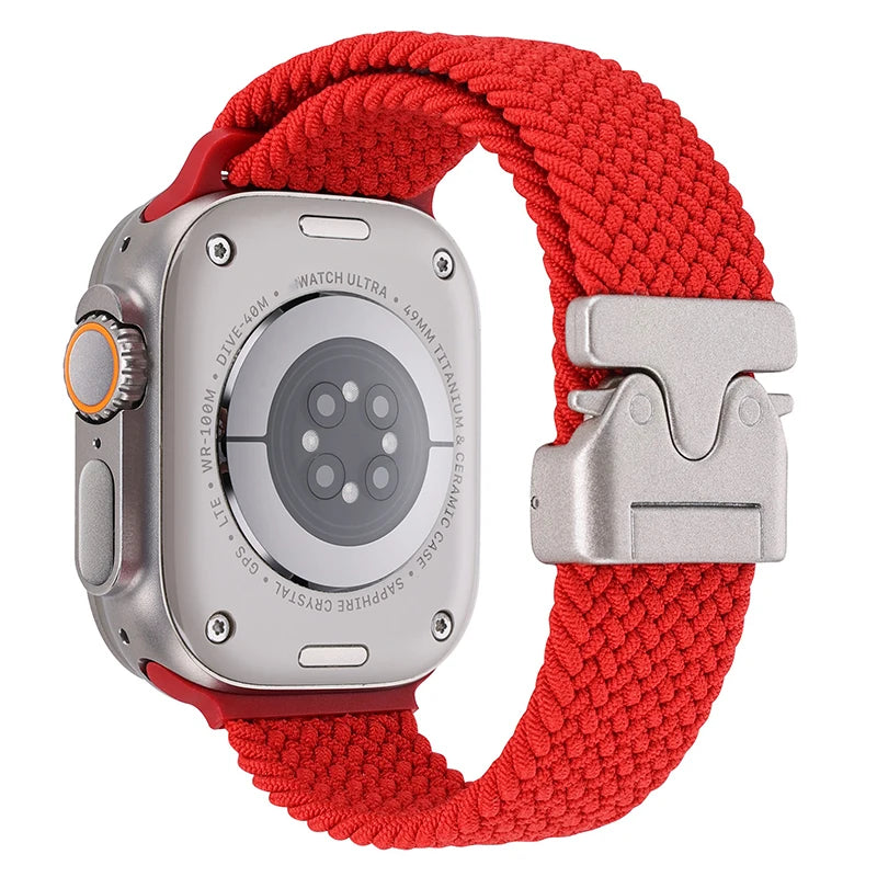 Gevlochten nylon Bandje voor Apple Watch – afbeelding 8