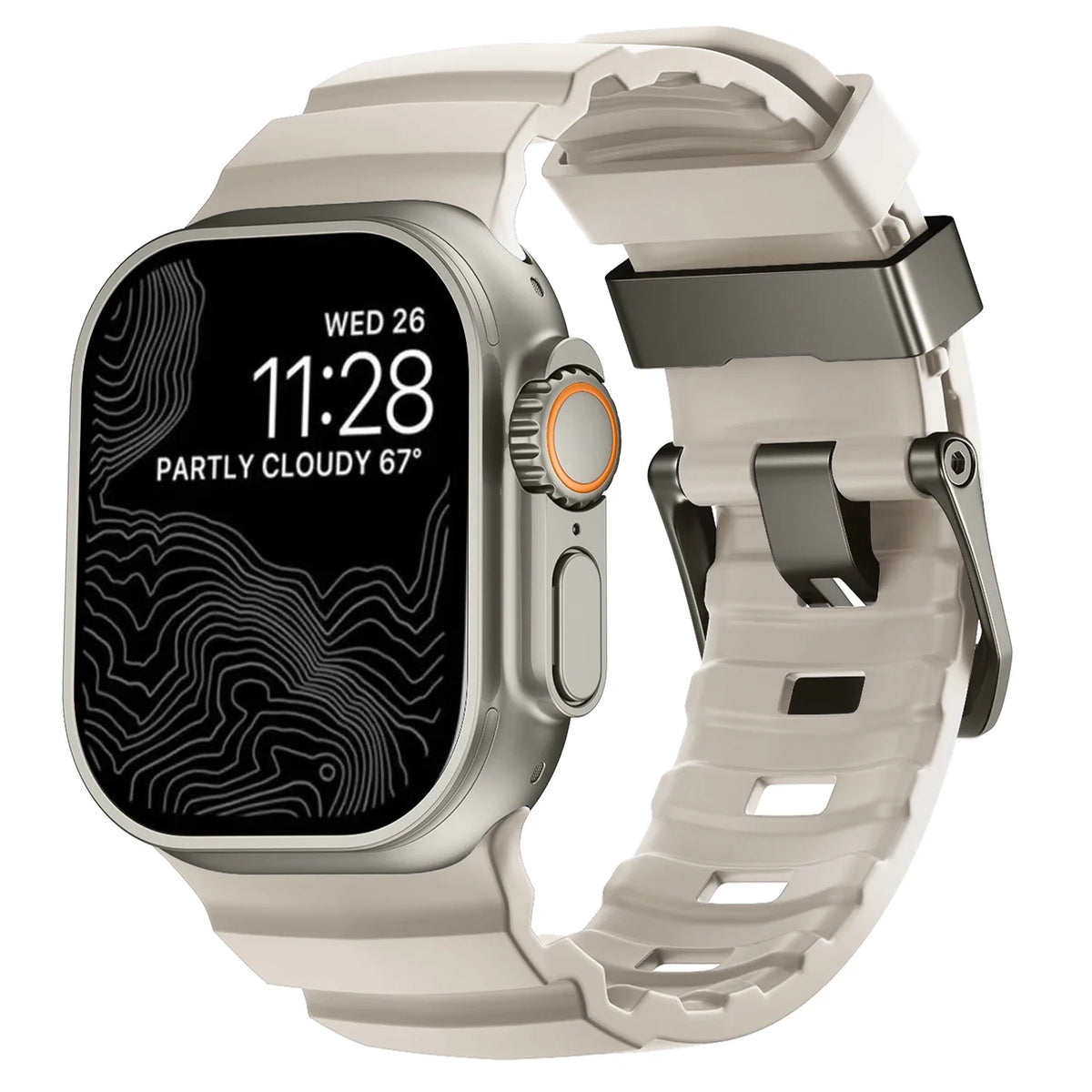 Trail Siliconenn Sportbandje voor Apple Watch – afbeelding 38