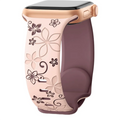 Gegraveerd Siliconen Bandje voor Apple Watch – 40/41/42/44/45/46/49mm | Series 5-11, SE & Ultra