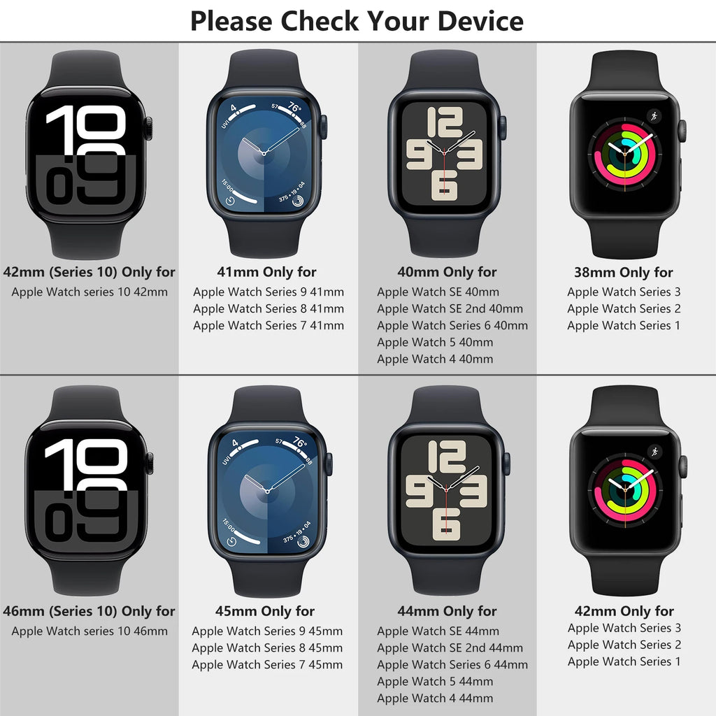Siliconenn Bandje + Hoesje voor Apple Watch – afbeelding 2