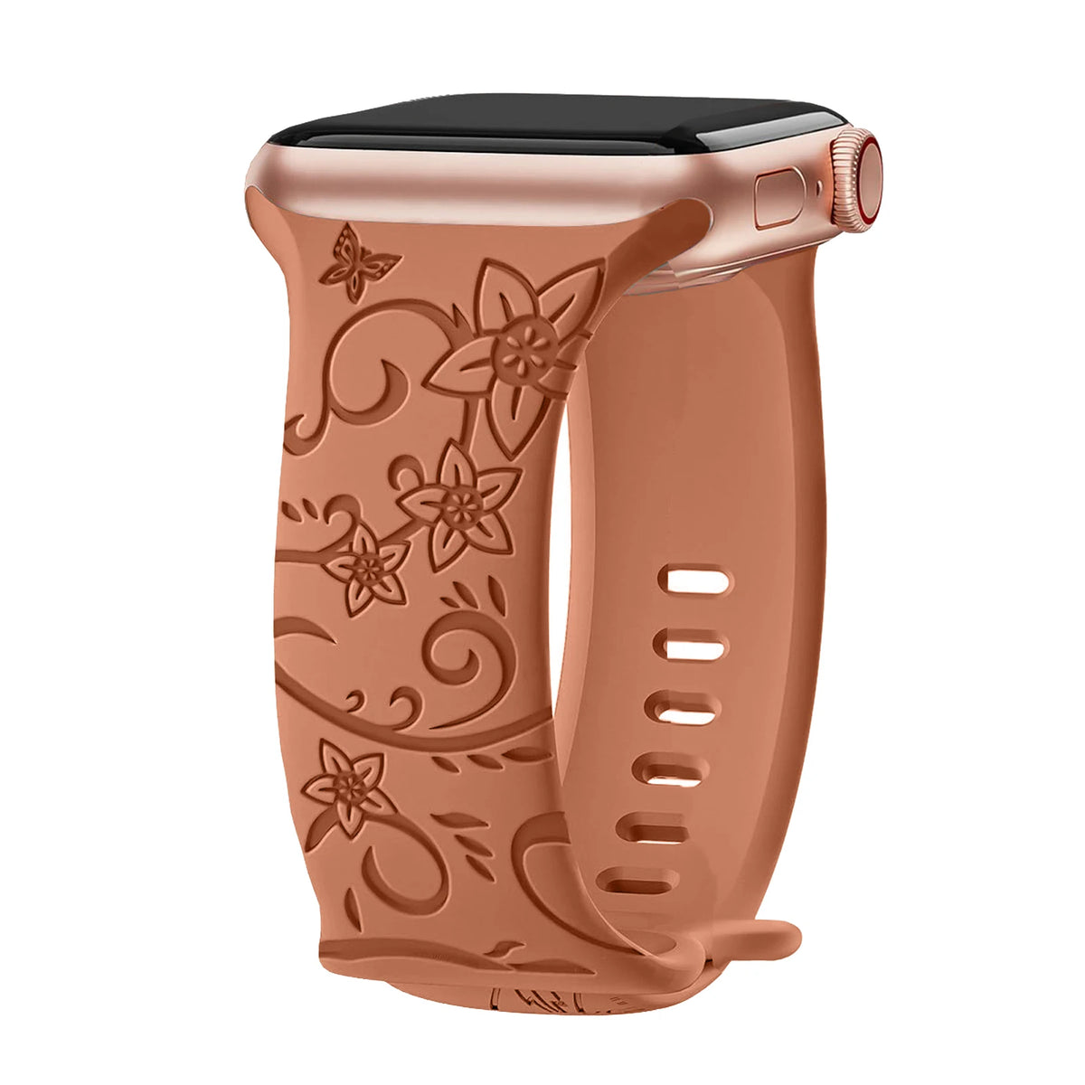Gegraveerd Siliconen Bandje voor Apple Watch – 40/41/42/44/45/46/49mm | Series 7-11, SE & Ultra 2/3