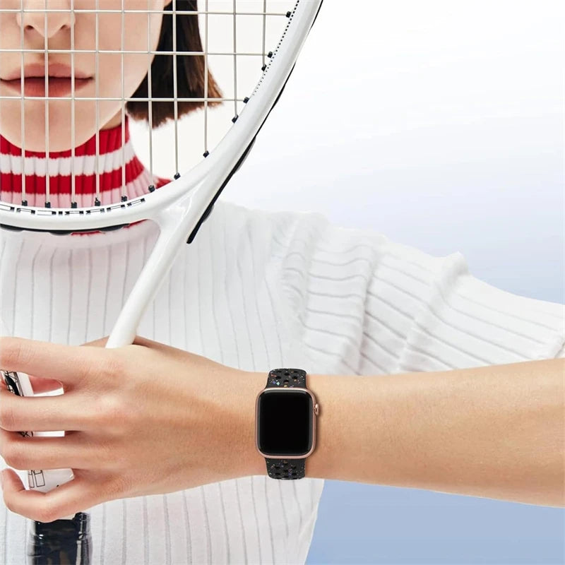 Siliconenn Sportbandje voor Apple Watch – afbeelding 3
