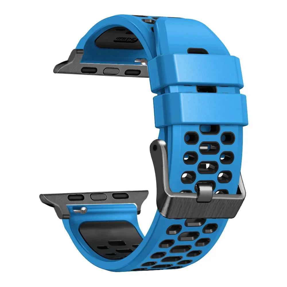 Siliconenn Sportbandje voor Apple Watch – afbeelding 11