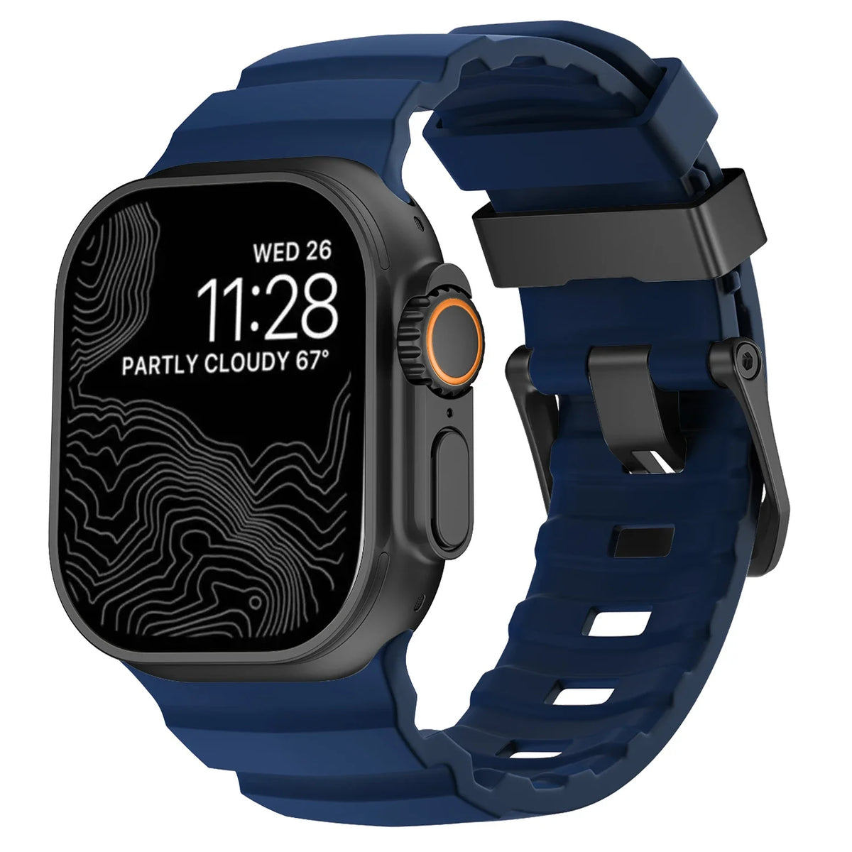 Trail Siliconenn Sportbandje voor Apple Watch – afbeelding 11