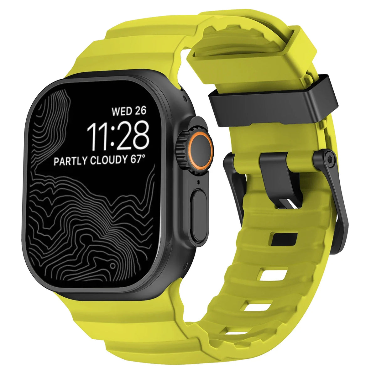 Trail Siliconenn Sportbandje voor Apple Watch – afbeelding 32
