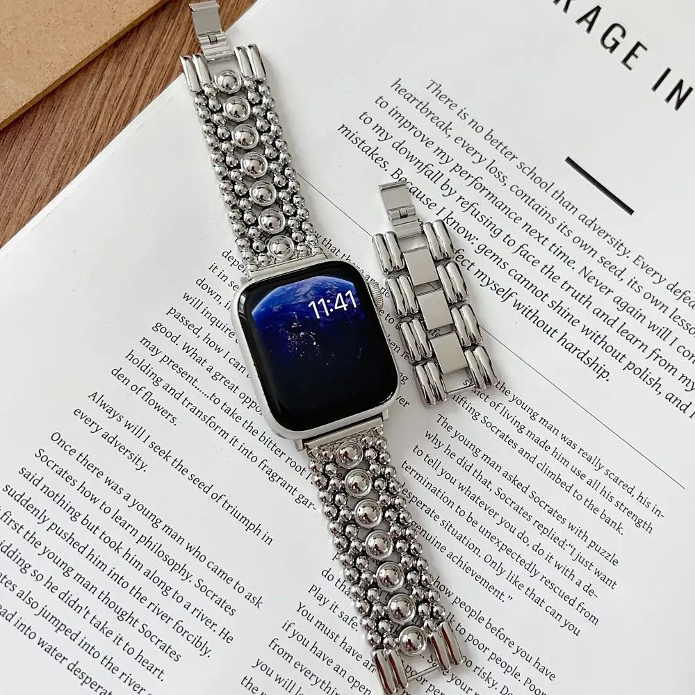 Elegante Metalen Armband voor Apple Watch – 38/40/41/42/44/45/46/49mm
