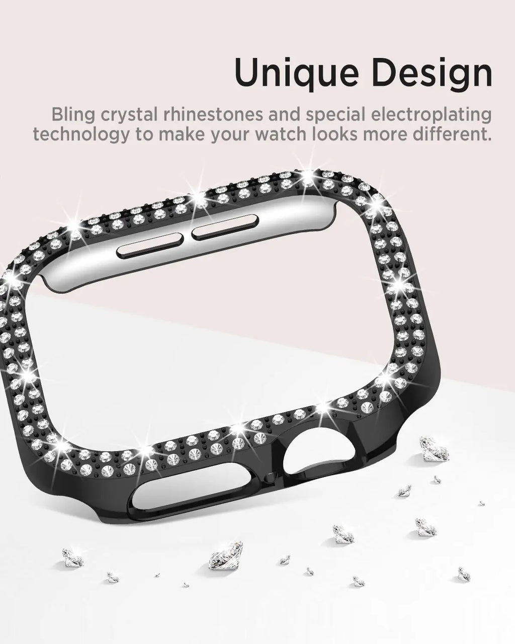 Strass Beschermhoes voor Apple Watch – afbeelding 2