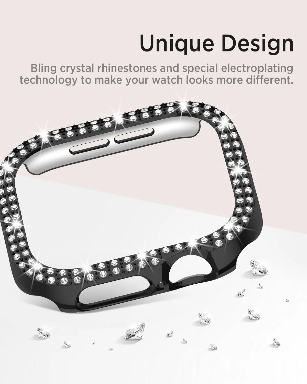 Strass Beschermhoes voor Apple Watch – afbeelding 2