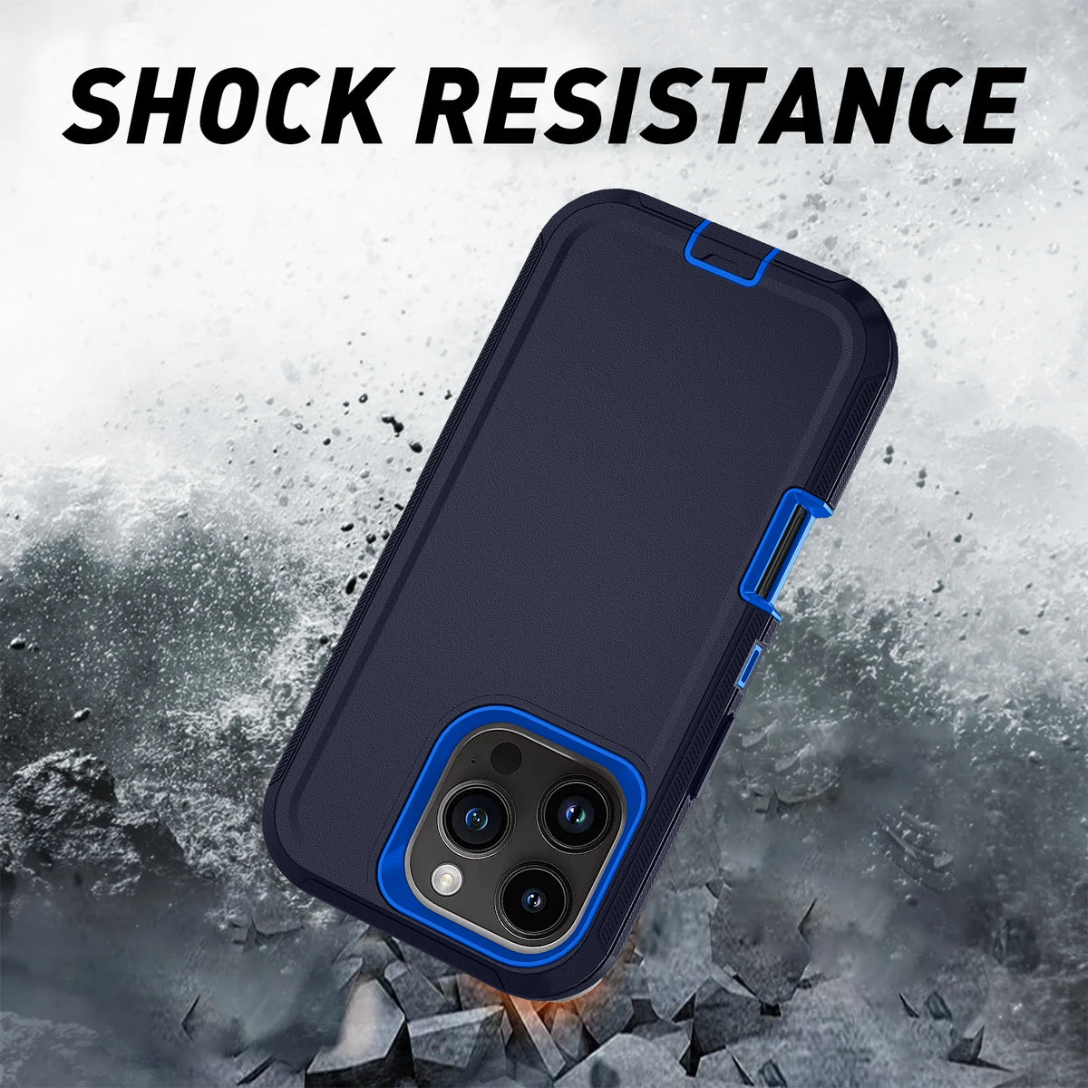 Pantser Schokbestendig Stofdicht Hoesje voor iPhone 11-16 Pro Max – afbeelding 5