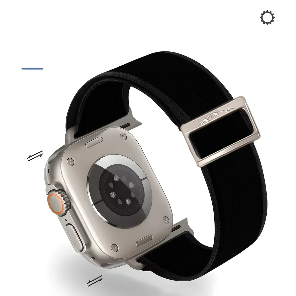 Breed Nylon Bandje voor Apple Watch – afbeelding 6