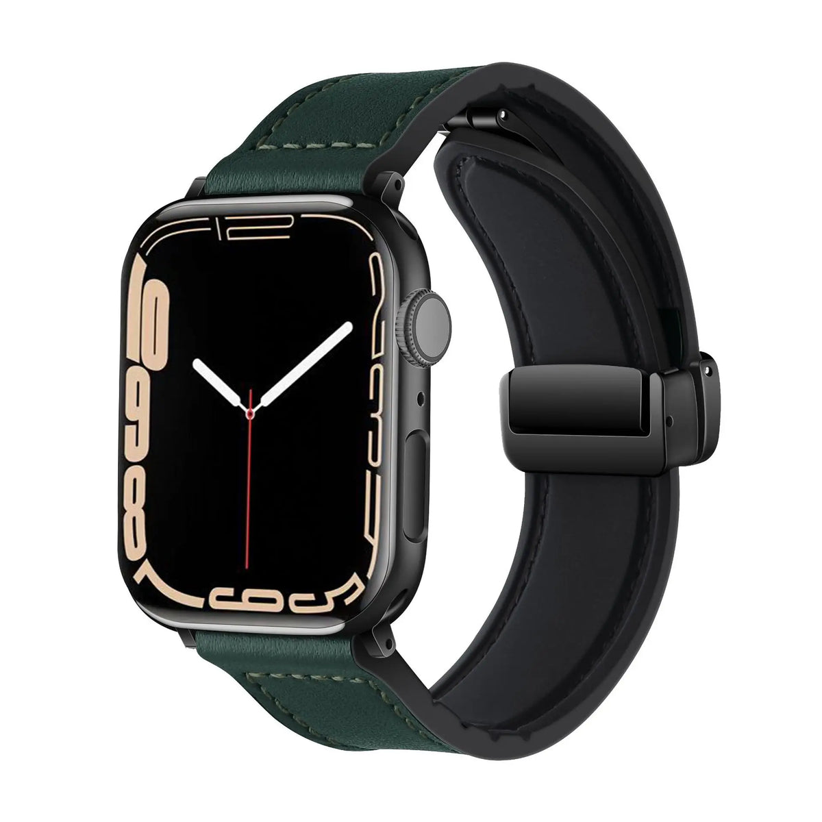 Leren Bandje voor Apple Watch – Magnetische Sluiting – afbeelding 7