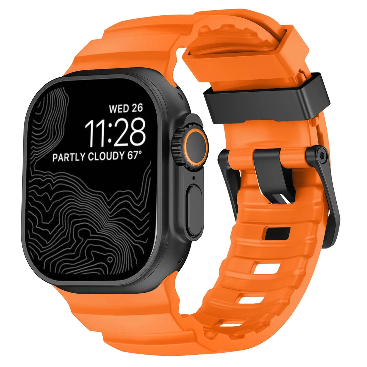 Trail Siliconenn Sportbandje voor Apple Watch – afbeelding 6