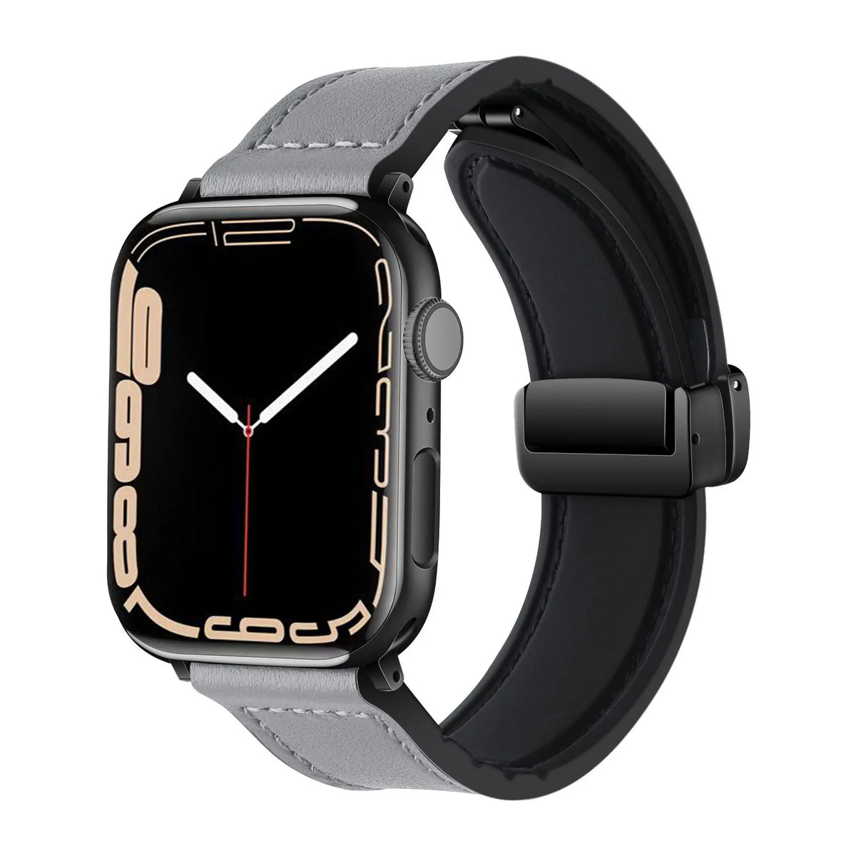 Leren Bandje voor Apple Watch – Magnetische Sluiting – afbeelding 12