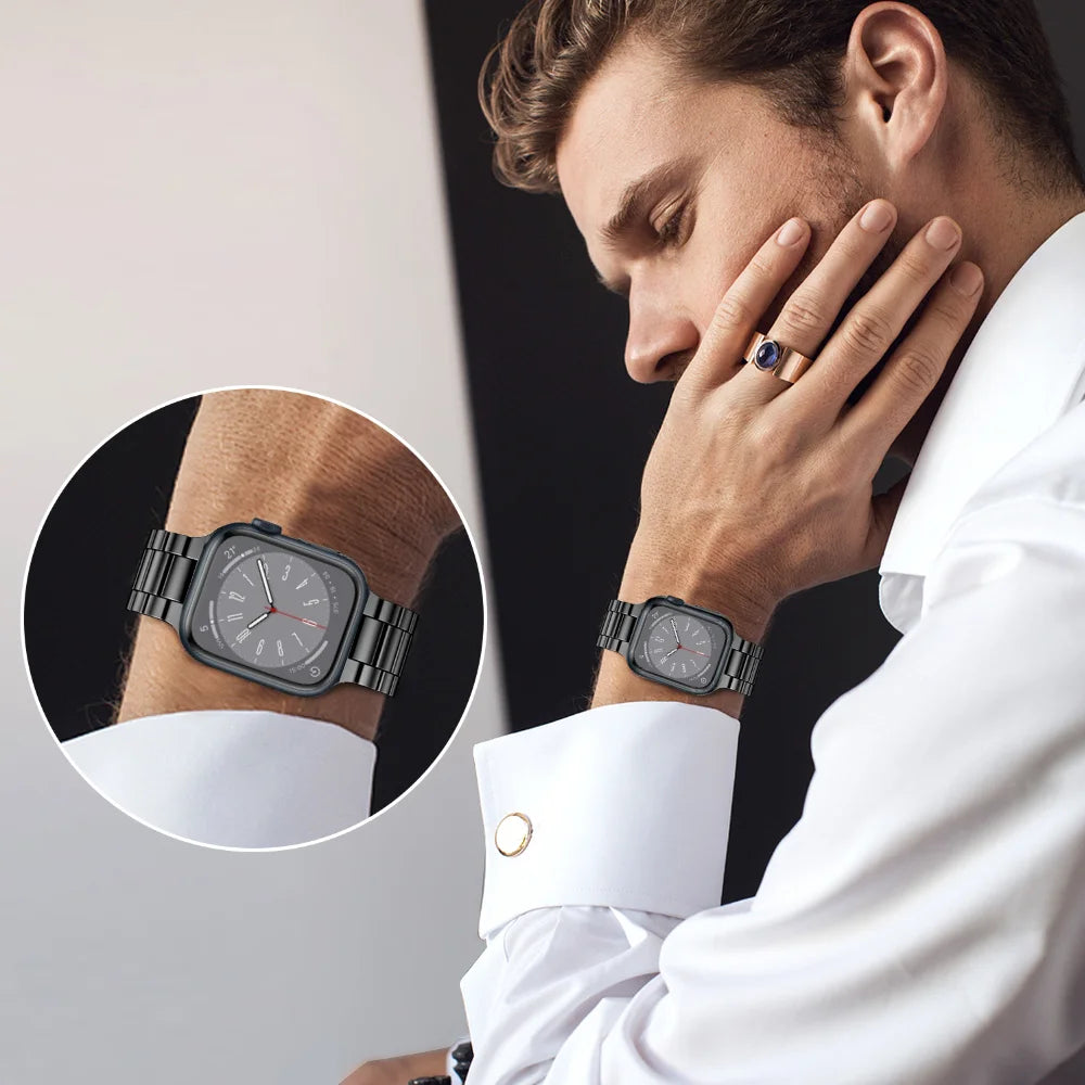 Roestvrijstalen Bandje voor Apple Watch – afbeelding 2
