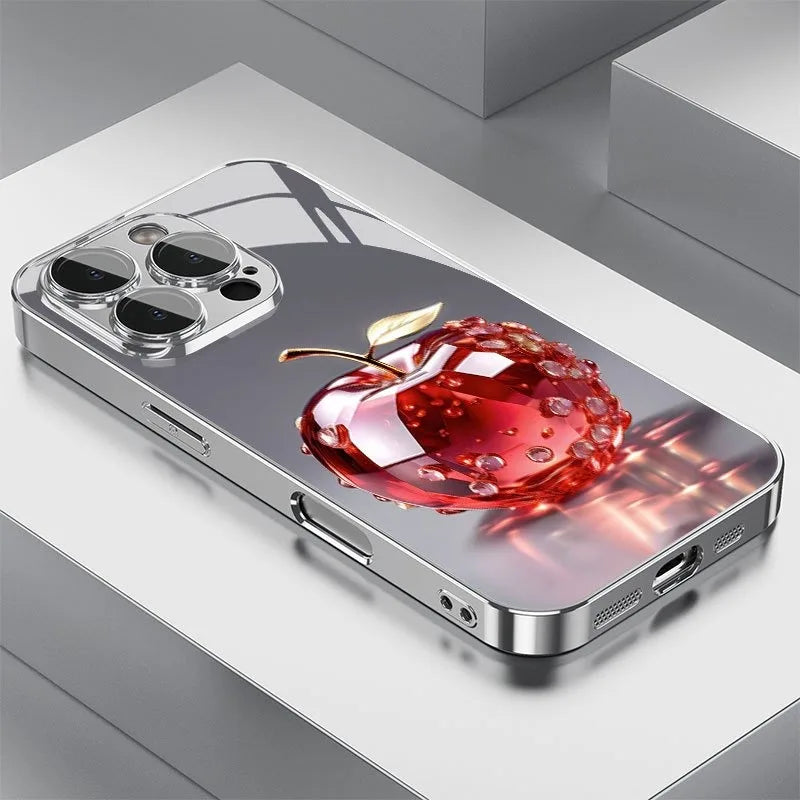 Aurora Diamant Waterdruppel Telefoonhoesje voor iPhone 11 t/m 17 Pro Max – afbeelding 6