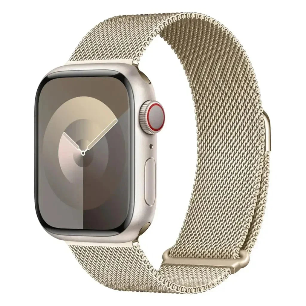 Milanese Mesh Bandje voor Apple Watch – 40/41/44/45/46/49mm | Series 6-11, SE & Ultra 2/3