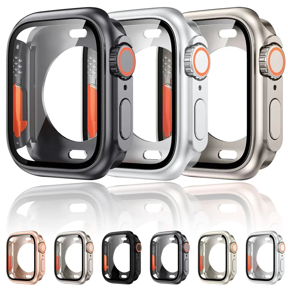Harde Apple Watch-hoes met schermbeschermer voor Apple Watch – afbeelding 1