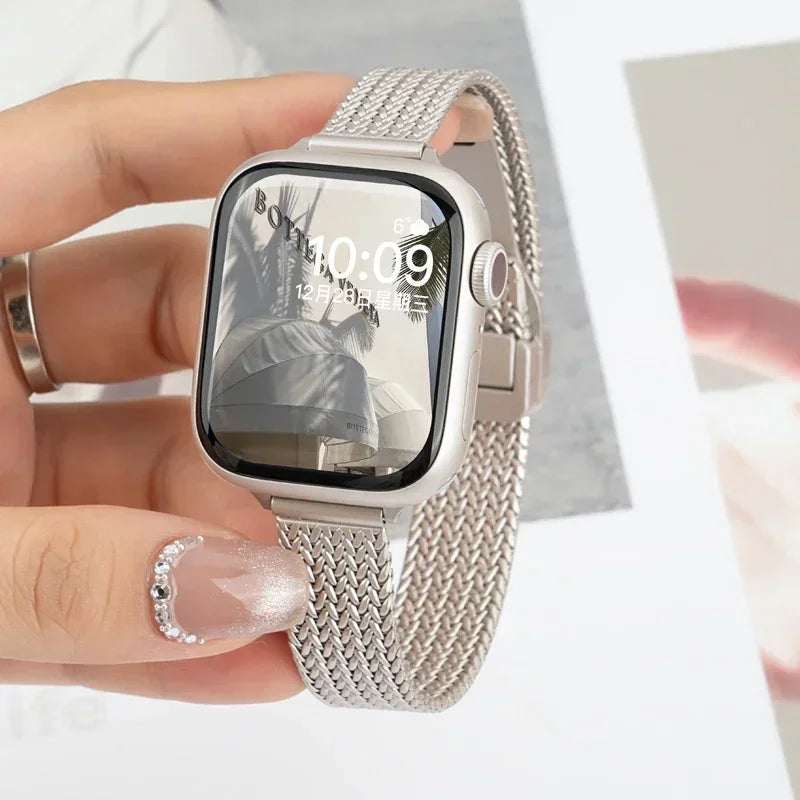 Magnetische Vouwband voor Apple Watch – afbeelding 1