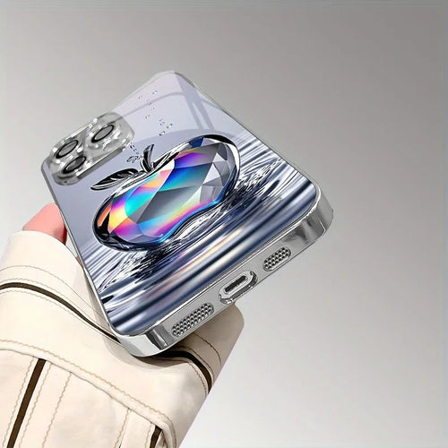 Aurora Diamant Waterdruppel Telefoonhoesje voor iPhone 11 t/m 17 Pro Max – afbeelding 2